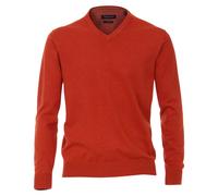 Casa Moda Regular Fit Pullover orange, Einfarbig