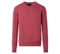 Strickpullover CASAMODA "CASAMODA Pullover uni", Herren, Gr. 5XL, rot (hellrot 412), 100% Baumwolle, Pullover Strickpullover (53651218-5XL) hellrot 412