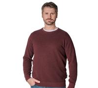 Strickpullover CASAMODA "CASAMODA Pullover uni", Herren, Gr. 6XL, rot, 100% Baumwolle, Pullover Strickpullover (30391300-6XL) rot