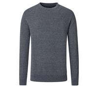 Strickpullover CASAMODA "CASAMODA Pullover uni", Herren, Gr. M, grau, 100% Baumwolle, Pullover Strickpullover (91832520-M) grau