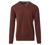 Casa Moda Regular Fit Pullover orange, Einfarbig