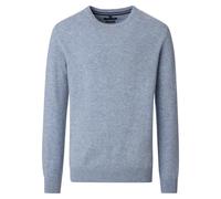 Strickpullover CASAMODA "CASAMODA Pullover uni", Herren, Gr. XL, hellblau, 80% Wolle, 20% NY, Pullover (28489805-XL) hellblau