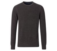 Strickpullover CASAMODA "CASAMODA Pullover uni", Herren, Gr. XXL, braun (schlamm), 60% Baumwolle, 40% Polyacryl, Pullover Strickpullover (39830364-XXL) schlamm