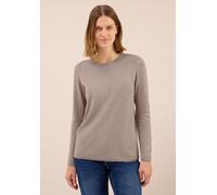 CECIL Damen 3015619 Basic Pullover, Toffee Cream Melange, L
