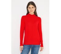 Cecil Strickpullover Cosy Turtleneck Damen Orange Gr. M – 37% Baumwolle, Rippbündchen