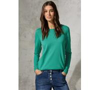 CECIL Damen B302754 NOS_Round Neck Pullover, Aventurine Green, XL EU