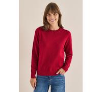 CECIL Softer Rundhals Pullover Beaujolais red XXL