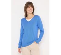Cecil Pullover Basic Damen Blau Größe XXL