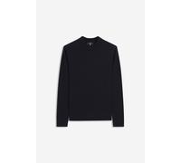 Strickpullover aus Viskose-Mix mit Stehkragen L men Dunkelblau