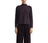 Strickpullover COMMA, Damen, Gr. 46, plum, Pullover Strickpullover, mit Stehkragen / Viskose (78370257-46) plum