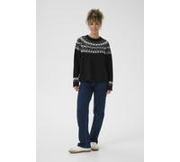 Strickpullover CRCherrie Strickpullover Loose fit black white XS
