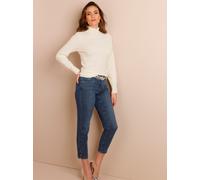 Strickpullover CREATION L PREMIUM "Modal-Mix-Pullover", Damen, Gr. 38, beige (champagner), 50% Polyamid, 25% Modal, 25% Viskose, unifarben, Pullover Strickpullover (38682401-38) champagner