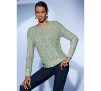 Strickpullover CREATION L "Pullover", Damen, Gr. 38, apfel, pistazie, gemustert, 79% Polyacryl, 13% Polyester, 8% Polyamid, gemustert, unifarben, Pullover Strickpullover (68365431-38) apfel, pistazie,