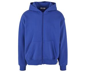 Strickpullover DEF "DEF Herren DEF Zip Hoody", Herren, Gr. XL, cobalt blau, 80% Baumwolle, 20% Polyester, unifarben, normal, ohne Ausschnitt, Pullover Strickpullover (68159762-XL) cobalt blau