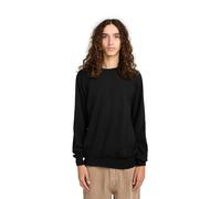 Strickpullover ELEMENT "Icon Embroidery", Herren, Gr. XS, off schwarz, Obermaterial: 50% Baumwolle, 50% Polyester., Pullover Strickpullover (23188222-XS) off schwarz