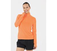 Strickpullover ENDURANCE "Chaba", Damen, Gr. 36, orange, 100% Polyester, meliert, unifarben, normal, ohne Ausschnitt, Pullover Strickpullover, mit Quick-Dry-Funktion (41068665-36) orange