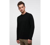 ETERNA Herren unifarbener Herren-Strickpullover schwarz XL_H