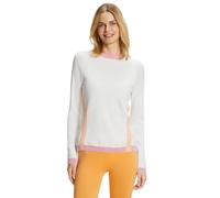 Strickpullover FALKE "FALKE Pullover", Damen, Gr. S, off, weiß (2040), Pullover Strickpullover (84498906-S) off, weiß (2040)