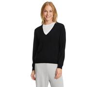 Strickpullover FALKE "FALKE Pullover", Damen, Gr. S, schwarz (schwarz (3000)), Pullover Strickpullover (54766540-S) schwarz (3000)
