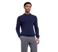 Strickpullover FALKE "FALKE Pullover", Herren, Gr. 3XL, blau (plum (6130)), Pullover Strickpullover (57786869-XXXL) plum (6130)