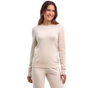 Strickpullover FALKE "Pure Cashmere", Damen, Gr. M, beige (off, weiß (2040)), Pullover Strickpullover (53620946-M) off, weiß (2040)