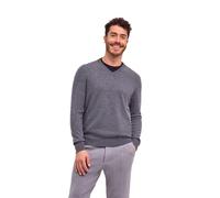 Strickpullover FALKE "Pure Cashmere", Herren, Gr. XXL, dunkelgrau, heather (3278), Pullover Strickpullover (50840125-XXL) dunkelgrau, heather (3278)