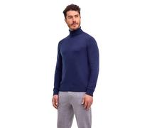 Strickpullover FALKE "Pure Cashmere", Herren, Gr. XXXL, blau (space blau (6116)), Pullover Strickpullover (21029563-XXXL) space blau (6116)