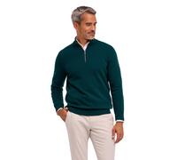 Strickpullover FALKE "Pure Lambswool", Herren, Gr. L, grün (holly (7385)), Pullover Strickpullover (39403208-L) holly (7385)