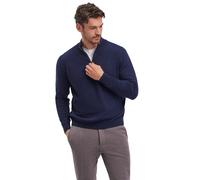 Strickpullover FALKE "Pure Lambswool", Herren, Gr. XXXL, blau (space blau (6116)), Pullover Strickpullover (61417249-XXXL) space blau (6116)