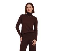 Strickpullover FALKE "Pure Merino Wool", Damen, Gr. S, braun (schwarz choco (5162)), Pullover Strickpullover (97689030-S) schwarz choco (5162)