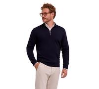 Strickpullover FALKE "Pure Merino Wool", Herren, Gr. L, night sky (6437), Pullover Strickpullover (48830862-L) night sky (6437)
