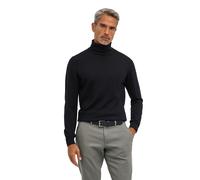 Strickpullover FALKE "Pure Merino Wool", Herren, Gr. M, schwarz (schwarz (3000)), Pullover Strickpullover (91531634-M) schwarz (3000)