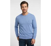 Fynch-Hatton Casual Fit Pullover Crystal Blue, Einfarbig