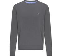 FYNCH-HATTON Feinstrickpullover mit Rundhalsausschnitt Steel/XL