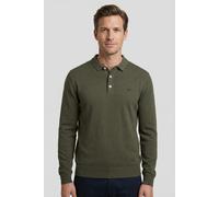 Strickpullover FYNCH-HATTON, Herren, Gr. S, schwarz khaki, Strick, Obermaterial: 100% Baumwolle, unifarben, normal hüftbedeckend, Rundhals, Flachstrickbündchen, Pullover Strickpullover, aus Baumwolle,