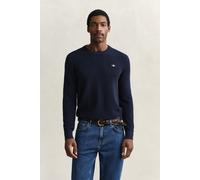 Micro Textured Cotton C-Neck