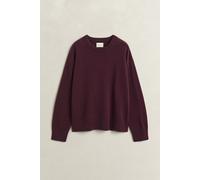 GANT - Superfine Lambswool Rundhalspullover DARKENED WINE - Gr. - L