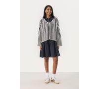 Strickpullover Gerade Passform navy M