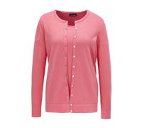 Strickpullover GOLDNER "Figurnahes Twin-Set aus Pima-Baumwolle", Damen, Gr. 50, rosa (kirschblüte), Obermaterial: 100% Baumwolle CO., normal, Sonstiges, Pullover Strickpullover, Ohne (26990741-50) kir