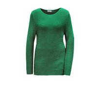 Strickpullover GOLDNER "Figurschmeichelnder Pullover aus reiner Baumwolle", Damen, Gr. 40, grün, Obermaterial: 100% Baumwolle CO., Pullover Strickpullover (47641233-40) grün