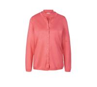 Strickpullover GOLDNER "Pflegeleichtes Basic-Strickset", Damen, Gr. 42, orange (hummer), Obermaterial: 100% Polyacryl PAN., Pullover Strickpullover (73078741-42) hummer