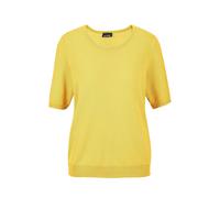 Strickpullover GOLDNER "Strickpullover", Damen, Gr. 44, gelb, Obermaterial: 100% Schurwolle WV., Pullover Strickpullover (65622630-44) gelb