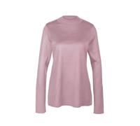 Strickpullover GOLDNER "Strickpullover mit Stehbundkragen", Damen, Gr. 40, rosa (rosé), Obermaterial: 100% Polyacryl PAN., eng Tubular, Pullover Strickpullover, wie echter Kaschmir (61084653-40) rosé