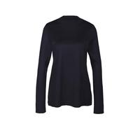 Strickpullover GOLDNER "Unkomplizierter Stehbundpullover", Damen, Gr. 40, blau (marine), Obermaterial: 100% Polyacryl PAN., Tubular, Pullover Strickpullover, wie echter Kaschmir (35843911-40) marine