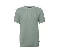 Strukturiertes Strick-Shirt mit Rippbündchen L grün 2177188.7238.L