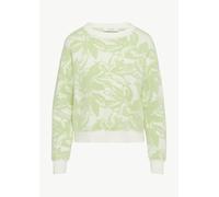 Strickpullover grün|weiß 40