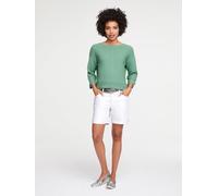 Strickpullover HEINE "Oversized Pullover", Damen, Gr. 40/42, grün (lindgrün), 100% Baumwolle, unifarben, Pullover Strickpullover (85247218-40) lindgrün