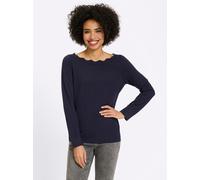 Feinstrickpullover marine 38