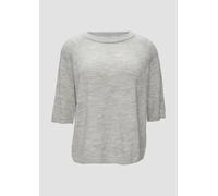 Strickpullover im Alpakamix mit Relaxed Fit 40 grau 2158120.9400.40