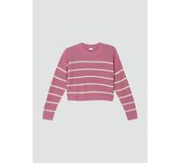 Strickpullover im Boxy Fit mit Streifenmuster 170/176 Rosa 2169129.41X1.170_176